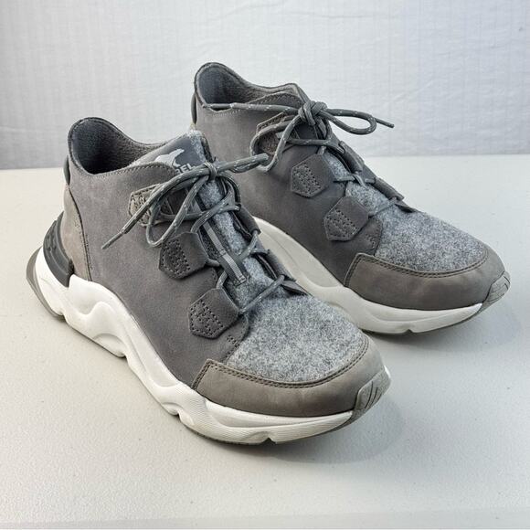 Sorel Kinetic Breakthrough Caribou Women Sneaker Boot Size 10 EUR 41 Waterproof - Picture 1 of 9